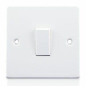 1 Gang 1 Way Plate Switch